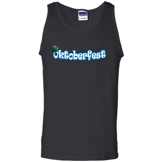 Oktoberfest Tyrolean Hat German T-Shirt Black