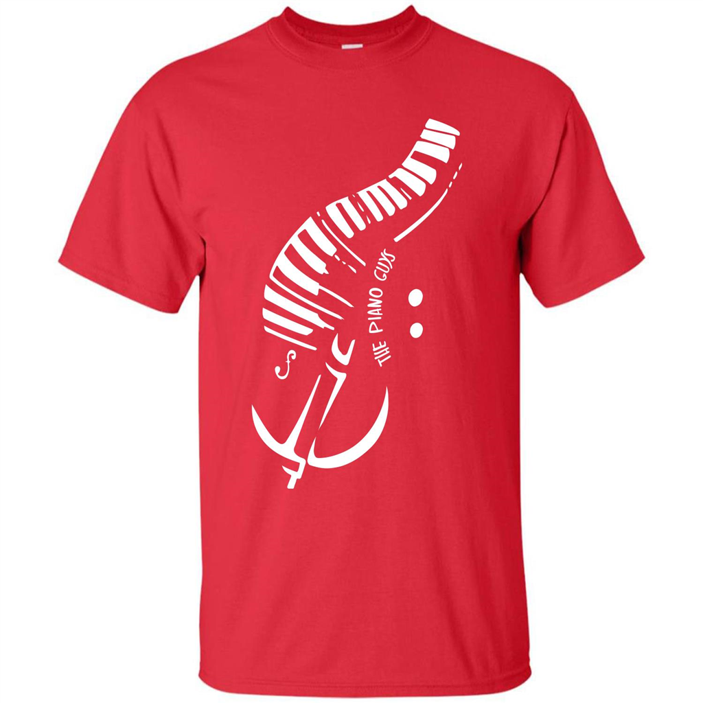 Piano Lover T-shirt The Piano Guys Red