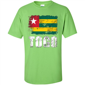 Togo Flag T-Shirt Togolese Republic T-shirt