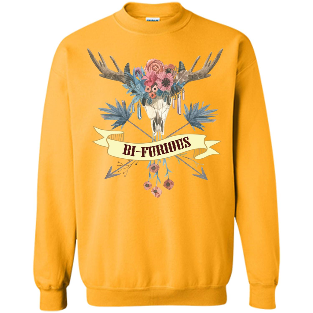 Be Furious T-shirt Gold