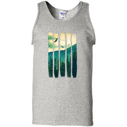 Vintage Mountain T-shirt Ash
