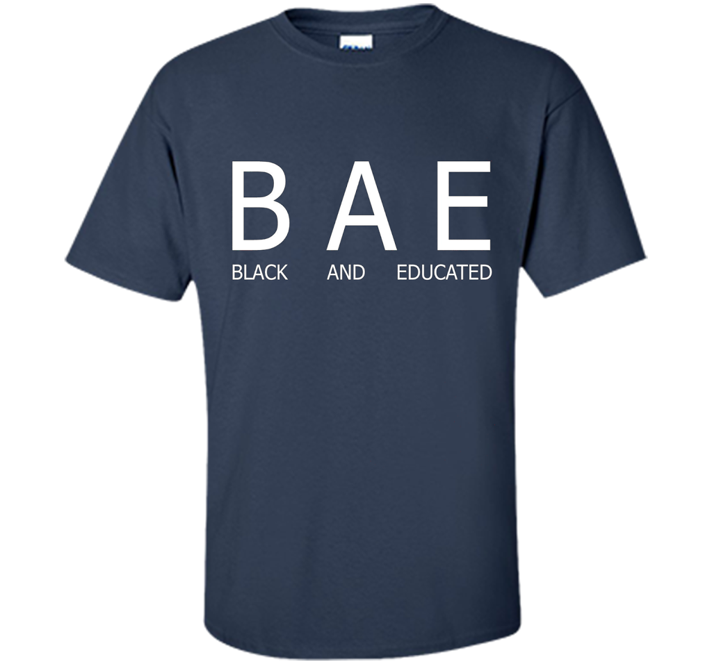 Bae Black And Educated T-shirt Navy
