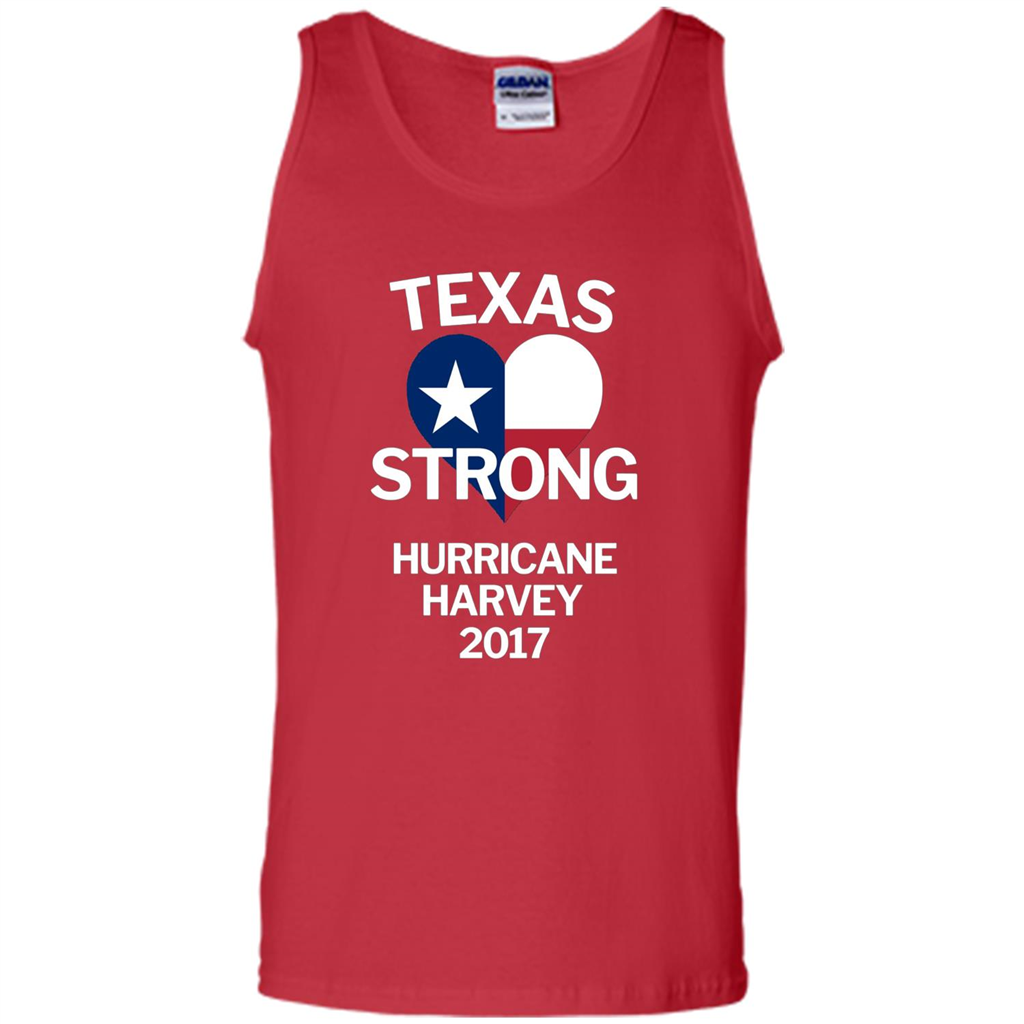 Texas Strong Hurricane Harvey 2017 T-shirt Red
