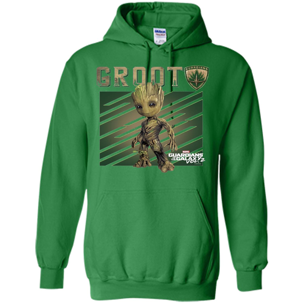 Groot Guardians of Galaxy 2 Growth Graphic T-Shirt Irish Green