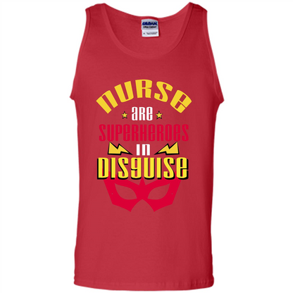 Nurse T-shirt Nurse Are Superheroes In Disguise Red