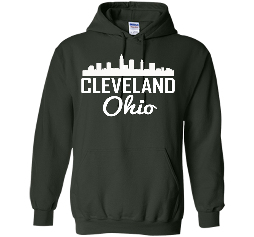 Cleveland Ohio T-shirt Forest Green
