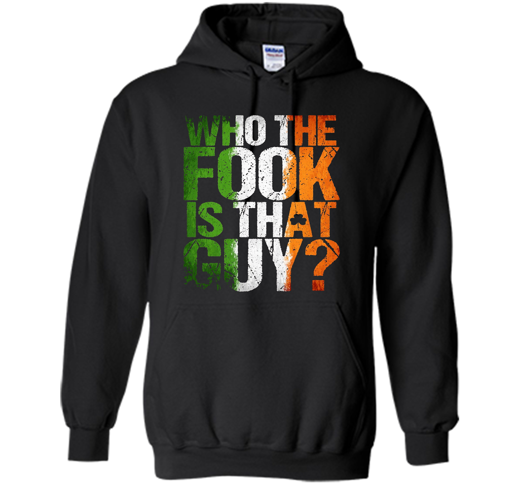 Boxing T-shirt Who The Fook Is That Guy Black