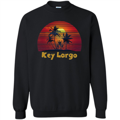 Key Largo Florida T-shirt Black