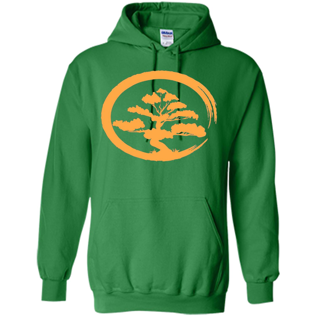 Bonsai Tree Japanese Zen Artist T-shirt Irish Green