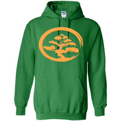 Bonsai Tree Japanese Zen Artist T-shirt Irish Green