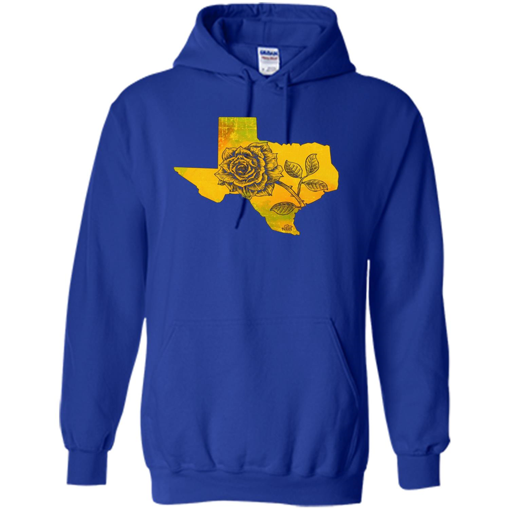 Yellow Rose Of Texas T-Shirt Royal