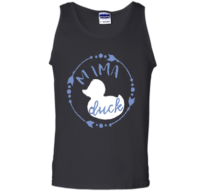 Women's Mama Duck TShirt, Mama Duck Plaid Shirt, Matching Fa shirt Black