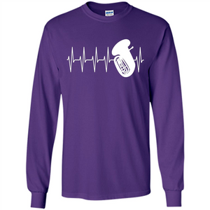 Heartbeat Tube Sousaphone T-shirt