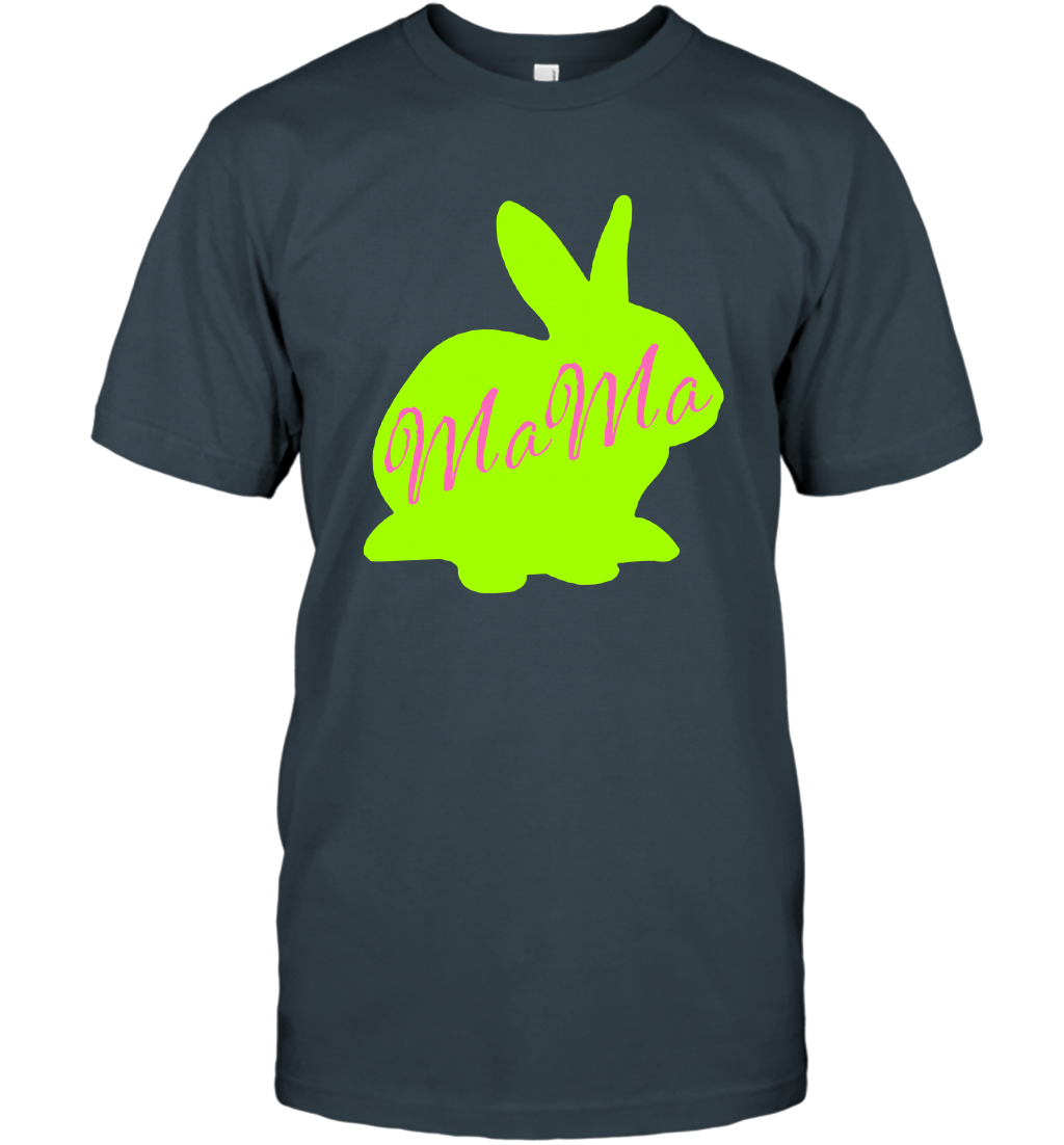 Rabbi Mama Rabit Shirt T-Shirt T-Shirt Charcoal