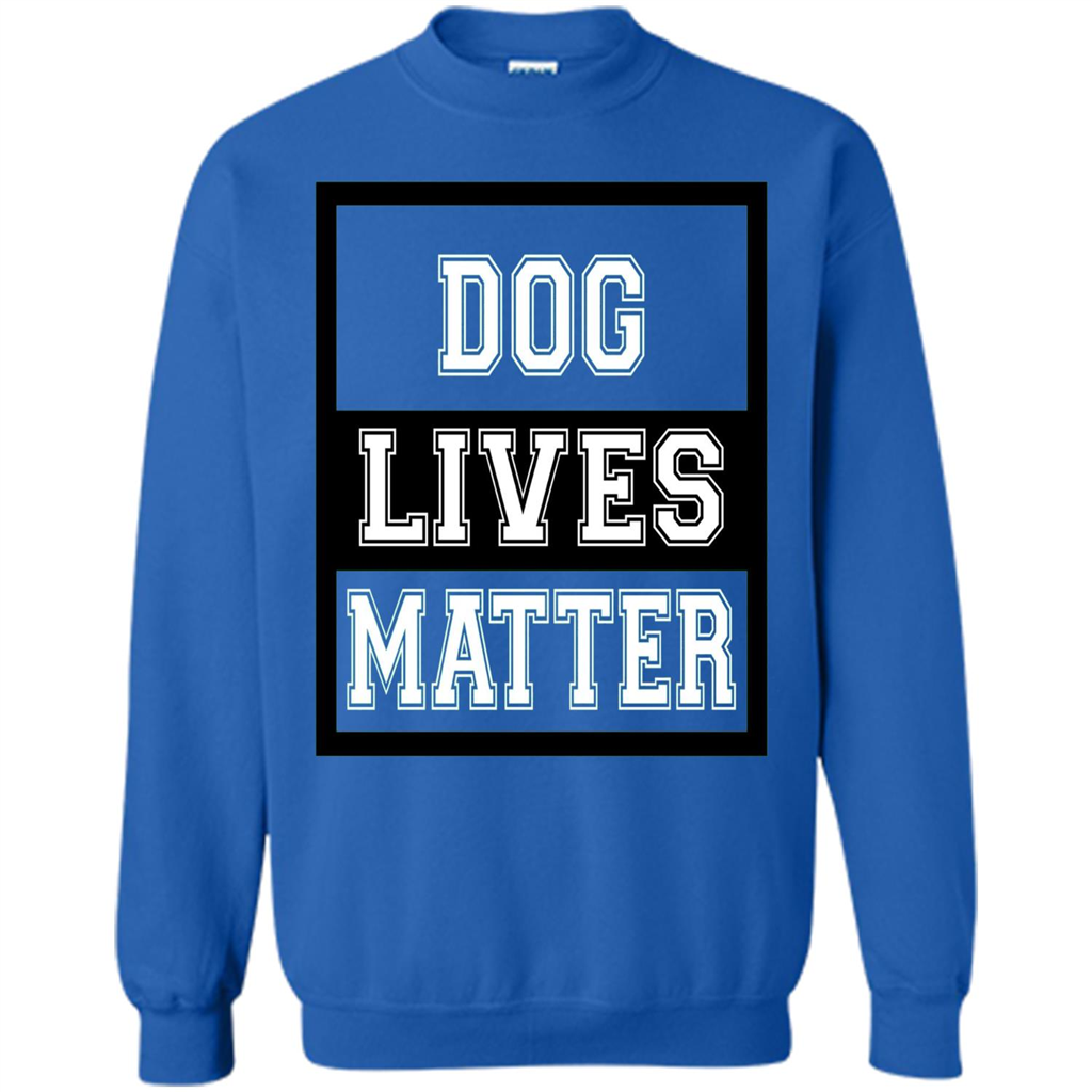 Dog Lives Matter Animal Rights Protest T-shirt Royal