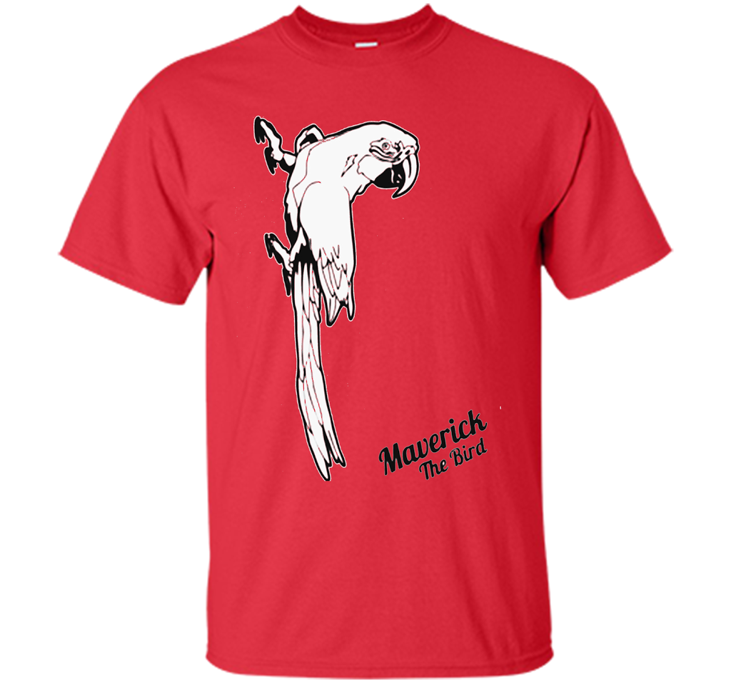 Vibrant T-Shirt Be A Maverick T-shirt Red