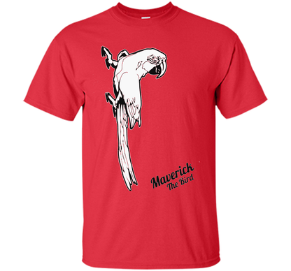 Vibrant T-Shirt Be A Maverick T-shirt Red
