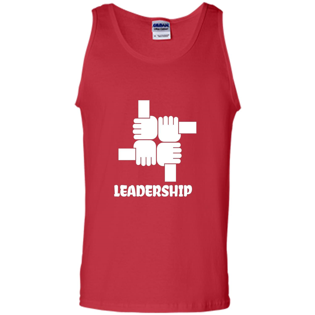 Leadership T-shirt Leadership And Management T-shirt Red