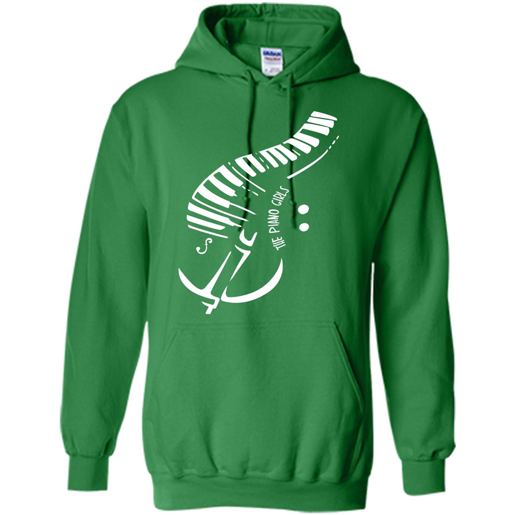 Pianist T-shirt The Piano Girls T-shirt Irish Green