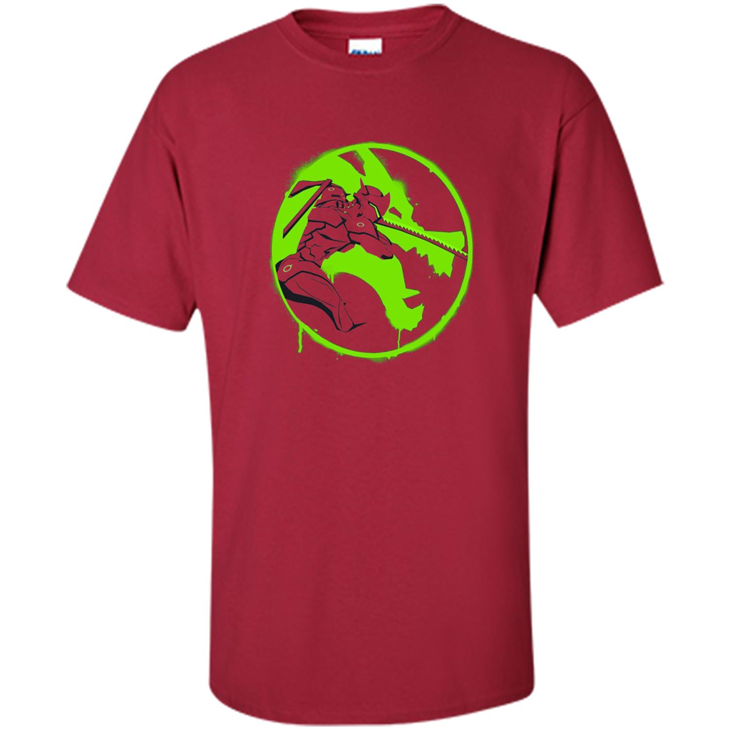Overwatch Genji Shimada Spray T-shirt Cardinal