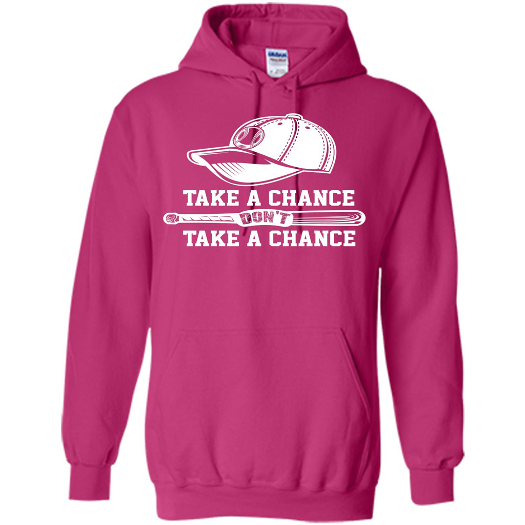 Football T-shirt Take A Chance Don't Take A Chance Heliconia