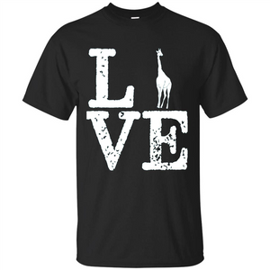 I Love Giraffe T-Shirt