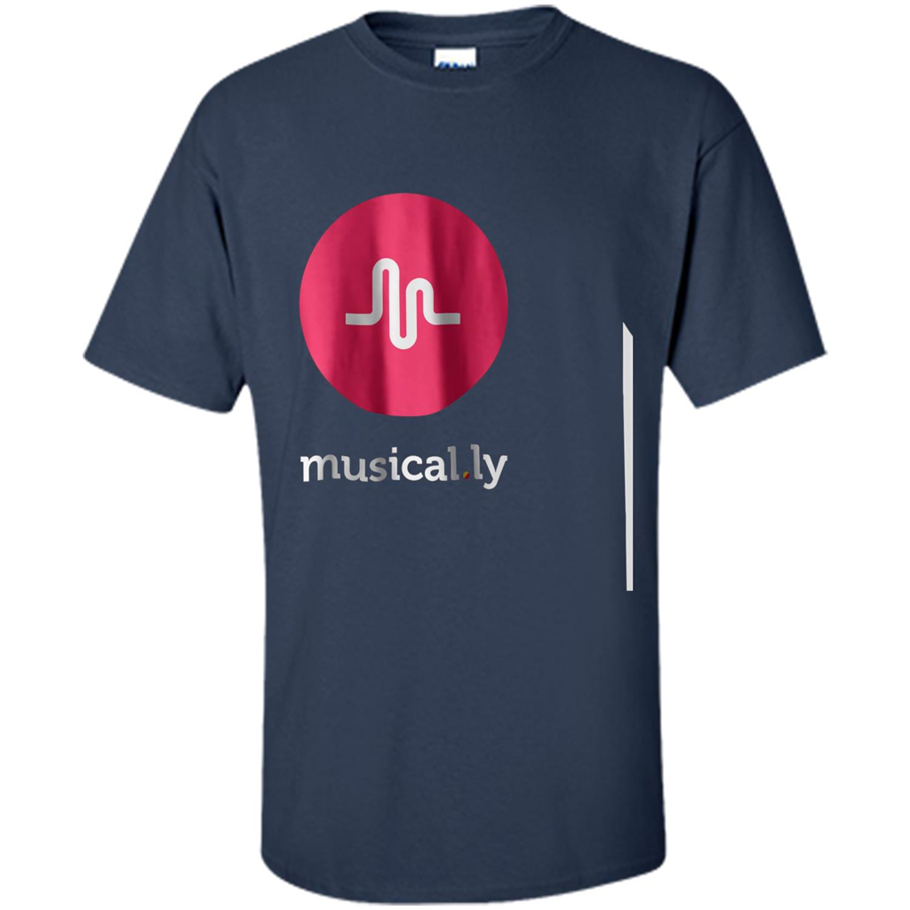 Musical.ly T-Shirt Navy