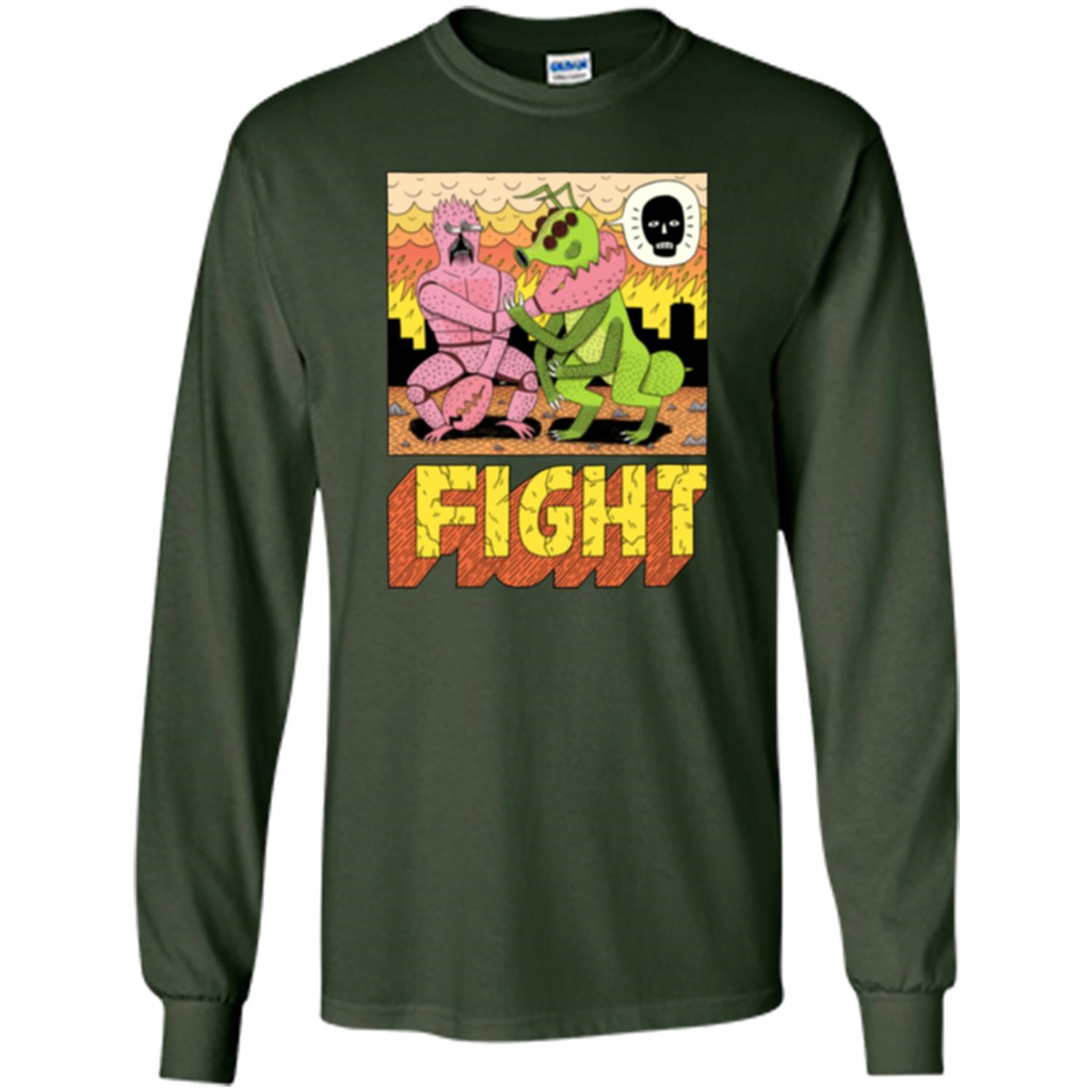 Fight T-shirt Forest Green