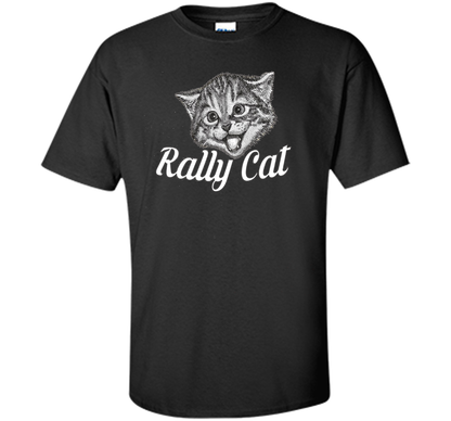 Cat Lover T-shirt Saint Louis Rally Cat T-shirt Black