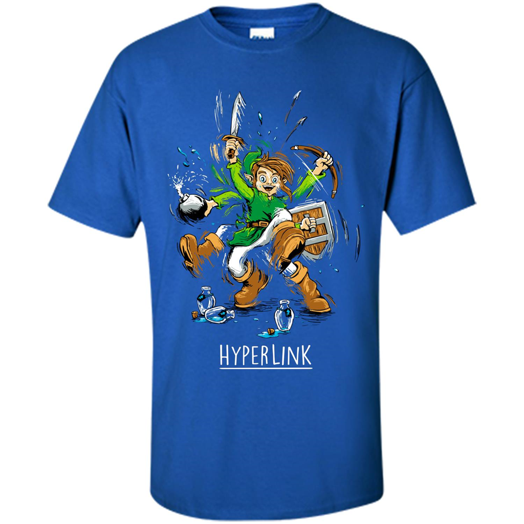Gamer T-Shirt HyperLink Royal
