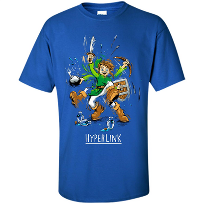 Gamer T-Shirt HyperLink Royal