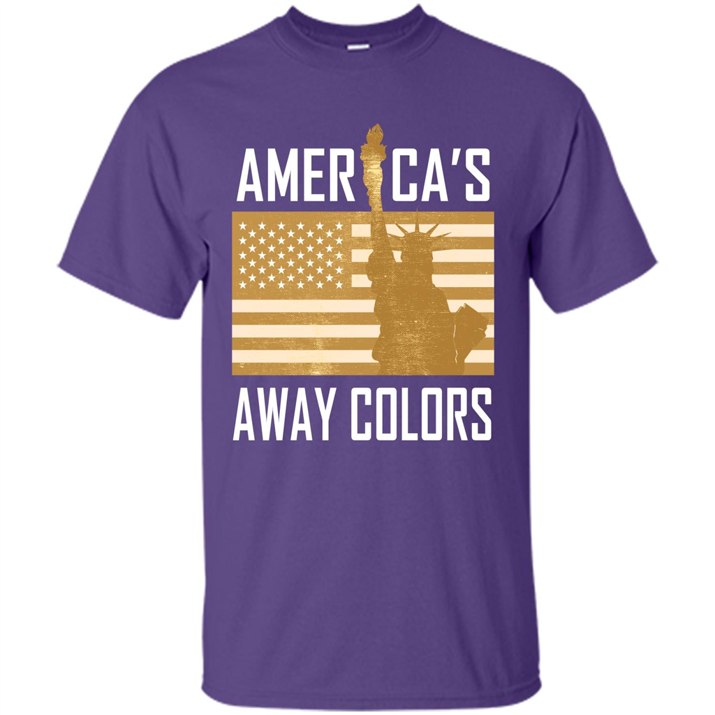 America's Away Colors T-shirt Purple
