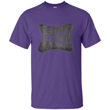 It's Mueller Time Distressed T-Shirt Purple