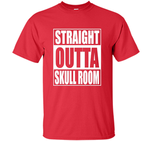 Straight Outta Skull Room Chiari Malformation T-shirt