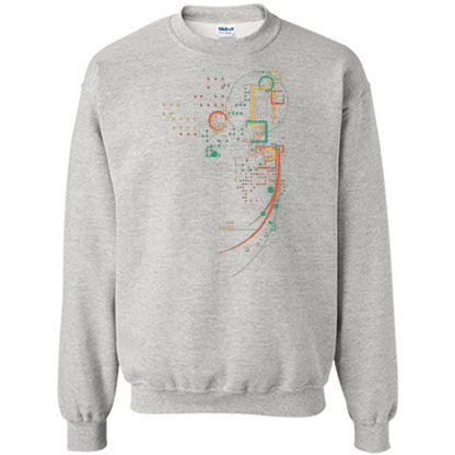 City Grid T-shirt Ash