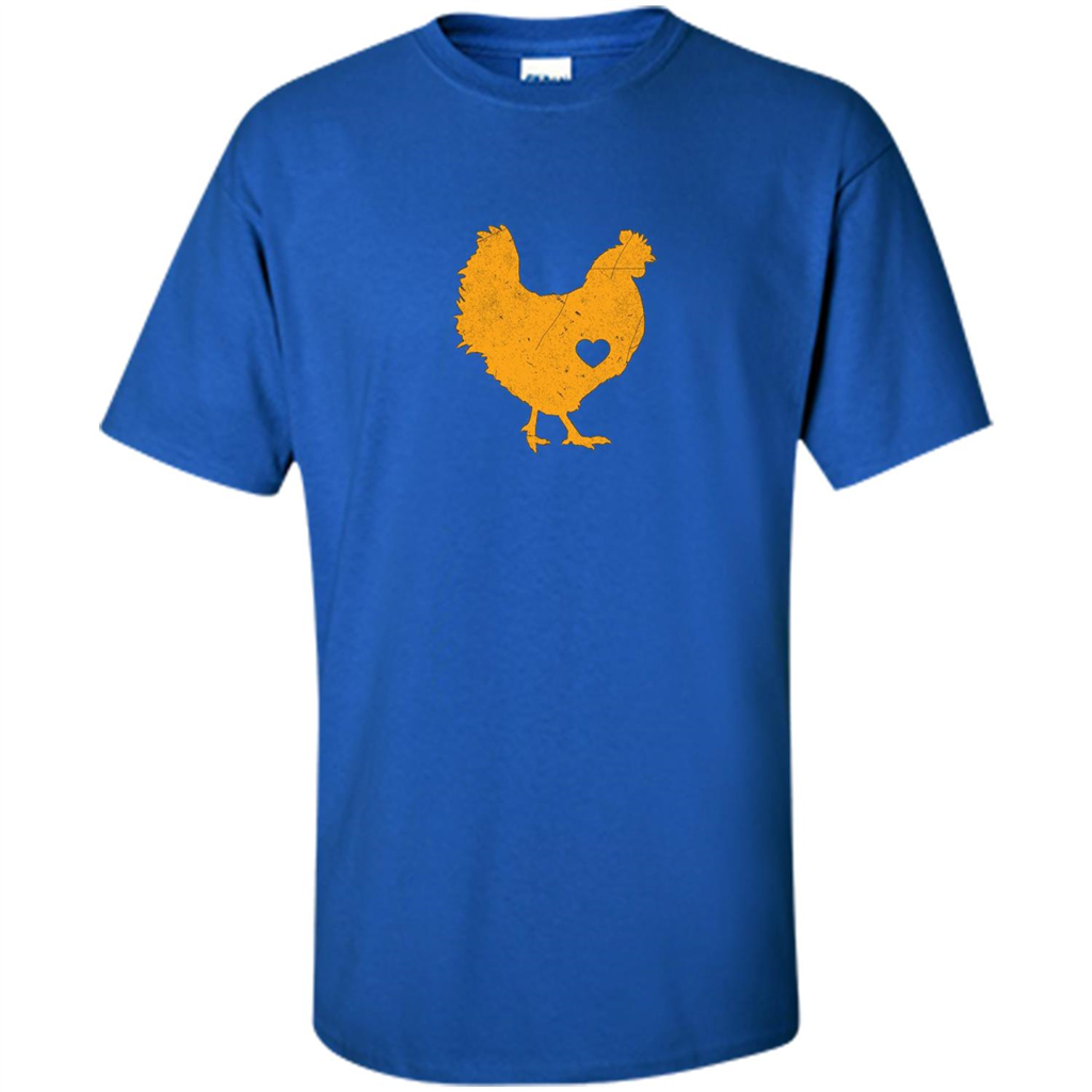I Love My Chicken T- Shirt Royal