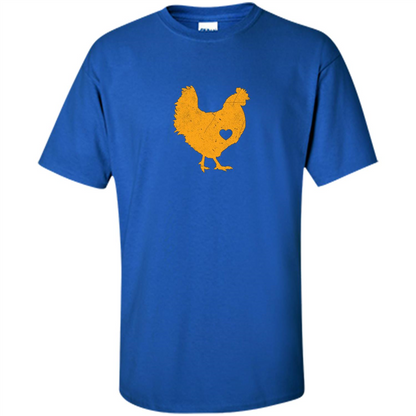 I Love My Chicken T- Shirt Royal