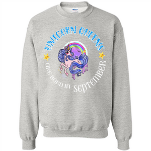 September Unicorn T-shirt Unicorn Queens Are Born September