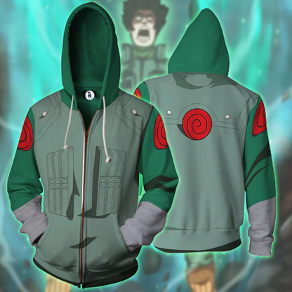 Naruto Itachi Sasuke Cosplay Zip Up Hoodie Jacket 4XL