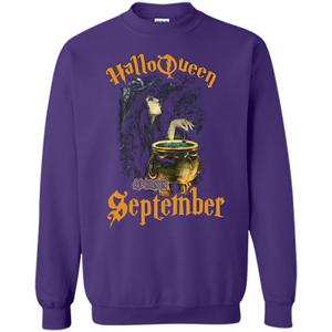 HalloQueen Are Born In September T-shirt