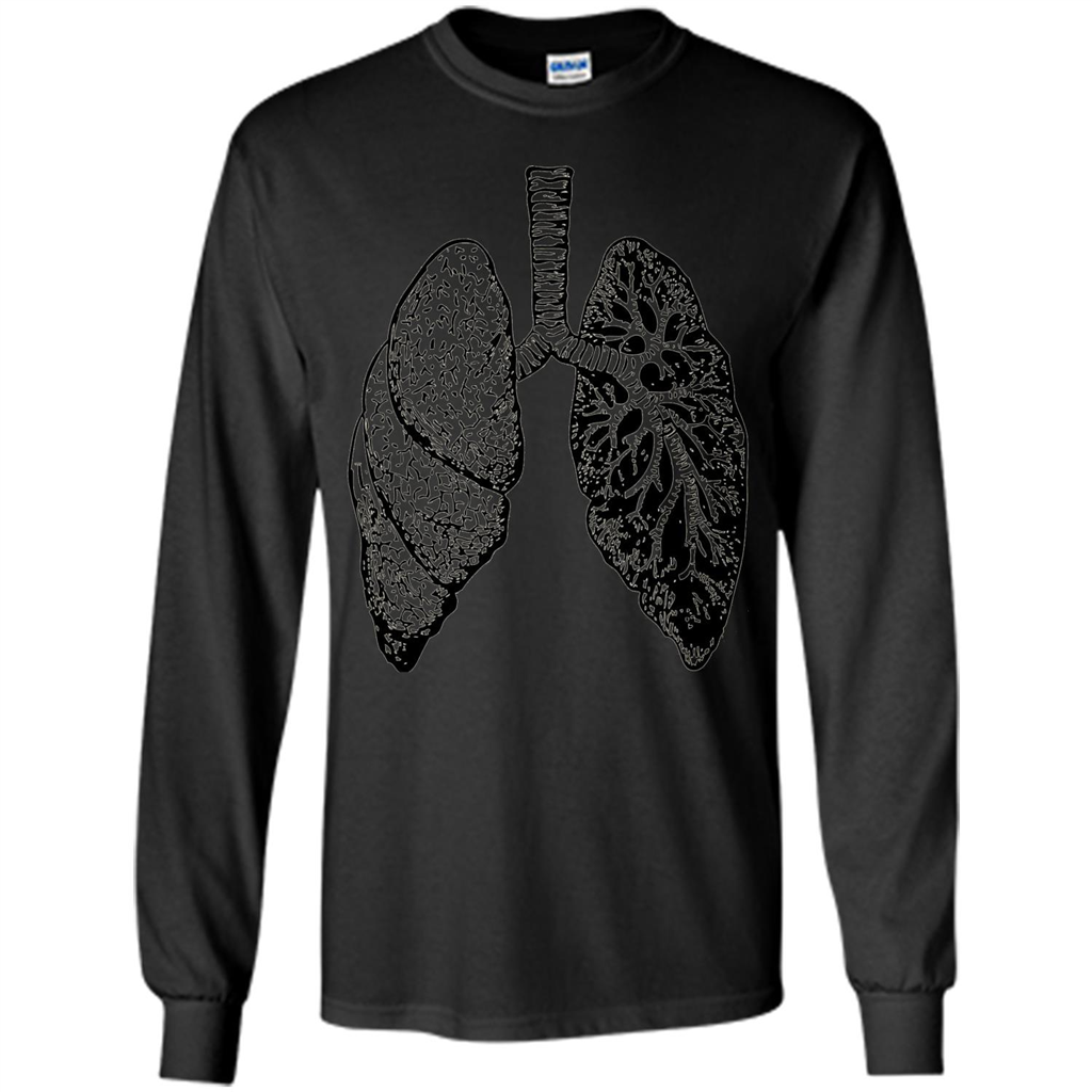 Lungs T-shirt Black