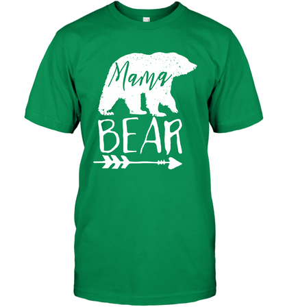 Mama Bear Shirt T-Shirt T-Shirt Irish Green