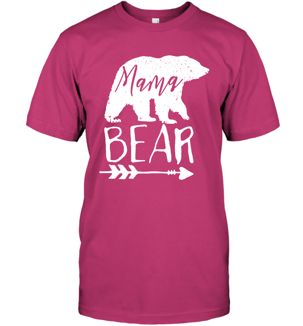 Mama Bear Shirt T-Shirt T-Shirt Heliconia
