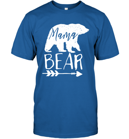Mama Bear Shirt T-Shirt T-Shirt Royal