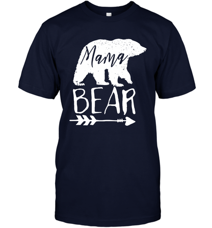 Mama Bear Shirt T-Shirt T-Shirt Navy