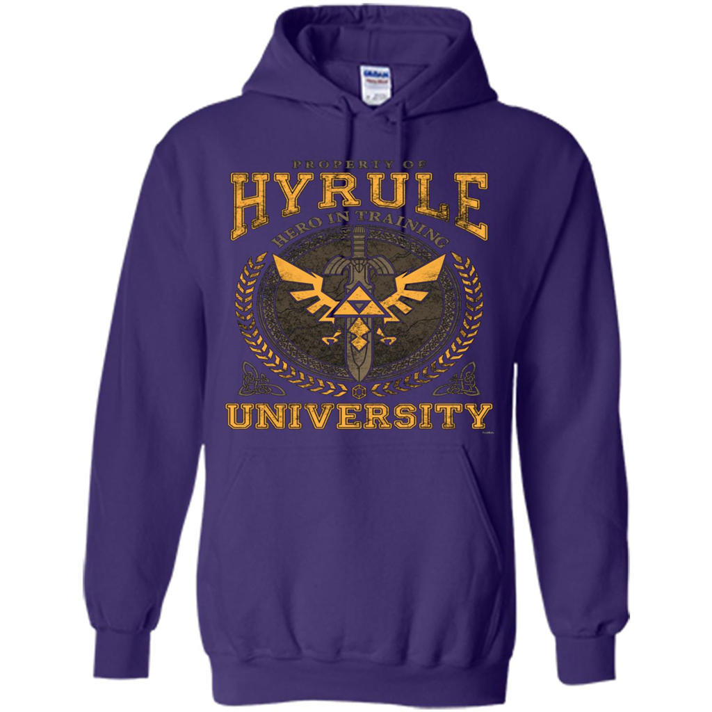 Property Of Hyrule Hero In Training Unicersity T-shirt Purple