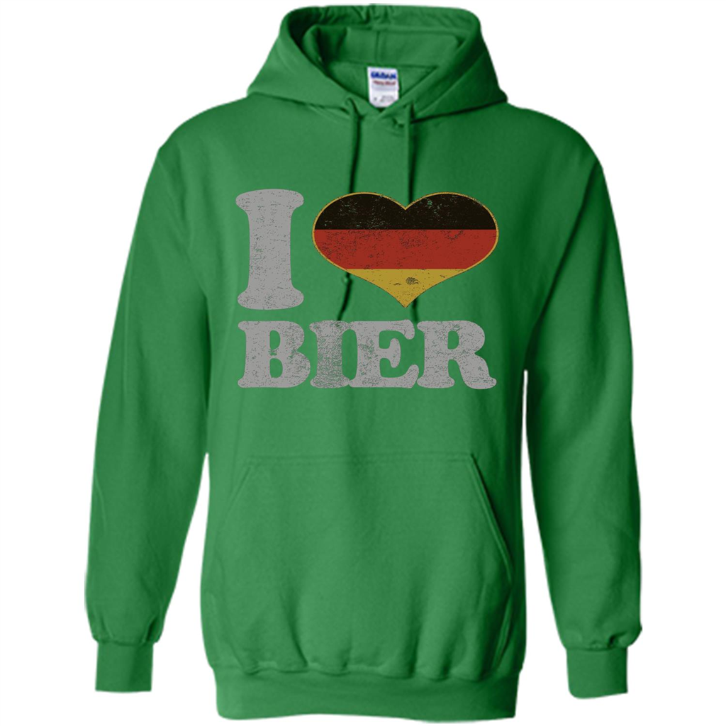 Oktoberfest T Shirt Germany Drinking Beer I Love Bier T-shirt Irish Green