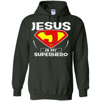 Christian T-shirt Jesus Is My Superhero T-shirt