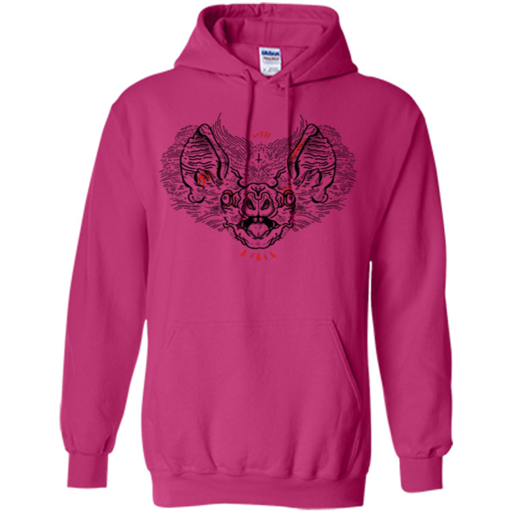 Furious Bat T-shirt Heliconia