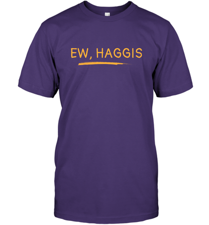 Ewww Haggis Shirt T-Shirt T-Shirt Purple